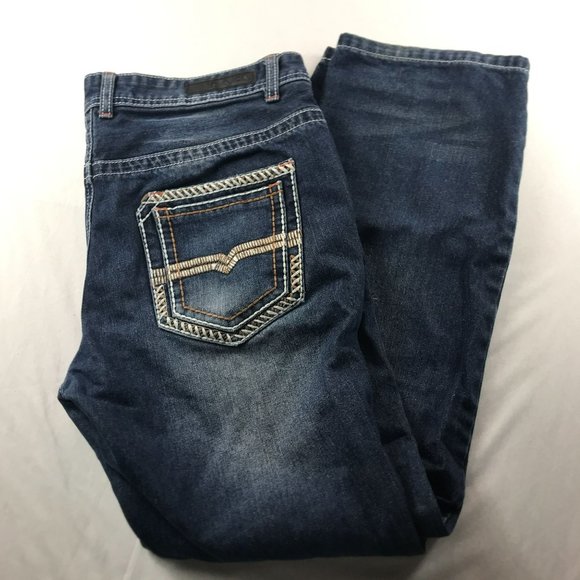 Buckle Other - Buckle Black Men's  Relaxed Straight Jeans Size 32 x 30 Medium Wash